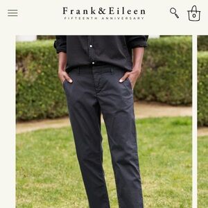 Frank & Eileen crop chino